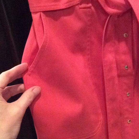 Elie Tahari coral dress, belted, sleeveless… - Picture 4 of 6